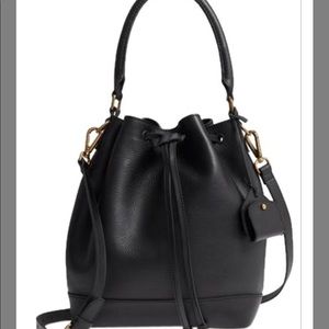 Madewell Lafayette Leather Bucket Bag